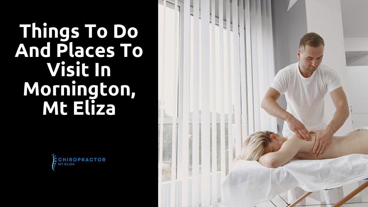 Things to do and places to visit in Mornington, Mt Eliza